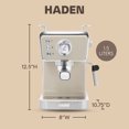 thumbnail image 4 of Haden Machine à Café Expresso Barista Brew avec Fonction Frottement, Pâte à Modeler et Cuivre, 4 of 9