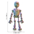 thumbnail image 2 of TIELUTT Skeleton Fridge 3D Printed Funny Skeleton Fridge Mini Fridge with Movable Joints Color Human Woodworking Clamps 36 Plate Joiner Woodworking Clamps Bar Clamp Small Clamp, 2 of 4