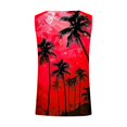 thumbnail image 5 of lSLJS Women Floral Printing Tank Round-Neck Sleeveless Block Tunic Tee Tops, Womens Tank Tops, 5 of 5