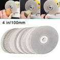 thumbnail image 3 of Lefu 4" 100mm 80-2000# Diamond Coated Flat Lap Wheel Lapidary Grinding Polishing Disc, 3 of 6