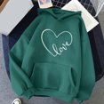 thumbnail image 2 of XZNGL Womens Winter Hoodie Sweatshirt Pullover Tops Long Sleeved Comfortable, 2 of 4