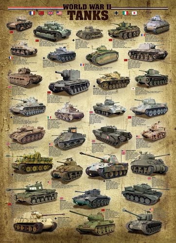 Tanks of WWII - 6000-0388