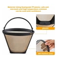 thumbnail image 4 of RXIRUCGD Stainless Steel Coffee Filter - 8-12 Cup Basket Reusable Metal Filter For Mainstream Coffee Maker And Independent Use, 4 of 7
