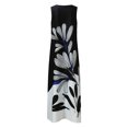 thumbnail image 3 of Innerwin Longues Robes Maxi à Imprimé Floral pour Femmes, Robe d'Été de Plage, Vacances, Sans Manches, Robe Débardeur Hawaïenne, Style C m, 3 of 7