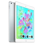Restauré Apple iPad 6th Gen 32GB Wifi + Déverrouillé, 9.7in - Argent (rénové)