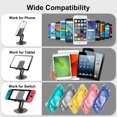 thumbnail image 4 of Cell Phone Stand, TSV Angle Height Adjustable Cellphone Holder Dock Fit for All Mobile Phones Tablet, 4 of 6