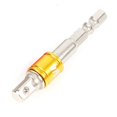 thumbnail image 1 of Bgsha 1pc Drill Socket Adapter Impact Driver with Hex Shank Extension Bar 1/4 3/8 1/2, 1 of 9