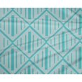 thumbnail image 4 of oneOone Polyester Lycra Fabric Check Kasuri Printed Fabric 1 Yard 56 Inch Wide, 4 of 4