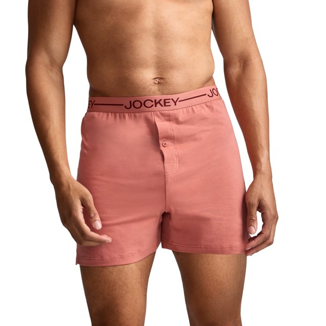 Jockey Men's Organic Cotton Stretch 4" Boxer
