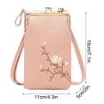thumbnail image 3 of Tyidzon Women Sling -Body Wallet With Mobile Cell Phone Small Crossbody Purses For Women, 3 of 5