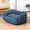 Blue, variant on LSLJS Suede Dog Sofa Bed Non Bottom Washable Combed Cotton Filled Rectangle Couch for Dogs Skin Friendly Pet Lounger for Extra Small To Medium Breeds, Suede Mini Sofa Pet House/House