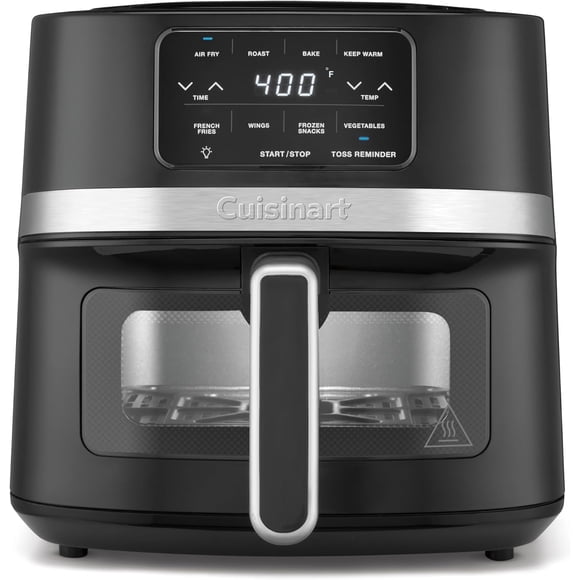 Cuisinart 4.5-Qt Basket Air Fryer, Interior light, Dishwasher-Safe Parts, 4 Presets, Roast, Bake, Broil, Air Fry & Keep Warm for Quick & Easy Meals