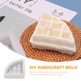 thumbnail image 4 of Silicone Waffle Mold DIY Waffle Adornment Mold Waffle Making Mold DIY Baking Supply, 4 of 9