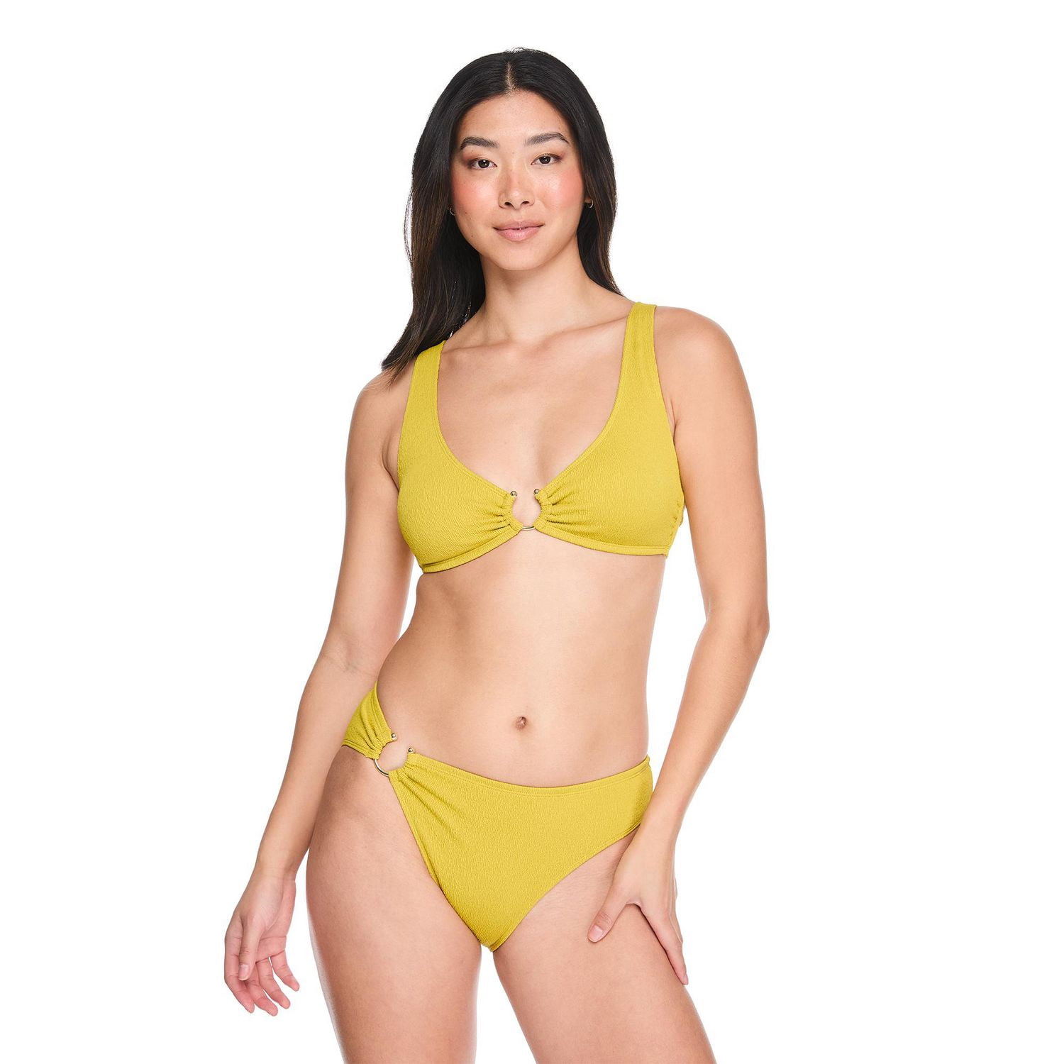 Haut de bikini avec anneau en U George pour femmes