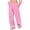 Pink, variant on BLVB Wide Leg Sweatpants Women High Waisted Pants with Pockets Casual Loose Fit Workout Lounge Joggers