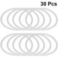 thumbnail image 2 of 30 Pcs Anneaux Attrape-Rêves Anneaux en Plastique Cerceaux Macramé Cerceaux pour Bricolage Attrape-Rêves Fournitures (8.5cm), 2 of 8