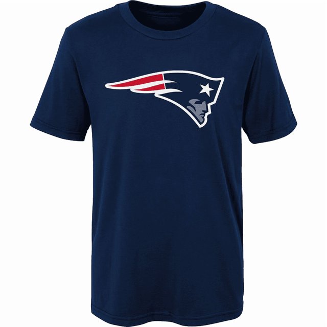 Youth New England Patriots NFL Primary Logo Short Sleeve Tee