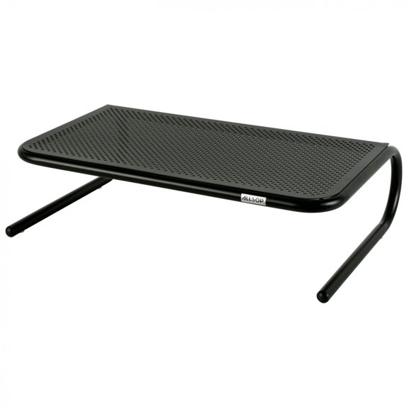 Support pour moniteur Metal Art par Allsop avec large plate-forme de 18 po - Noir