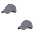 thumbnail image 1 of VONKY Casquette de Baseball à Grand Application, Ajustement Réglable, Cadeaux, Casquettes de Sécurité, Gris 2Ensemble, 1 of 6