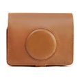 thumbnail image 1 of Retro Camera Bag for Fujifilm Instax Mini EVO, PU Leather Protective Shoulder Bag with Adjustable Strap, Scratch-Free Microfiber Lining, 1 of 8