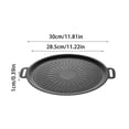 thumbnail image 2 of Product Classification Baking Trays & Trays – Non Stick Round Pan for Even Heating Multifunction Korean Grill Plate for Home Kitchen Camping and Travel Grill and Fry Pan, 2 of 7