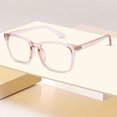 thumbnail image 3 of Glasses Riding Outdoor Unisex Square Transparent Lens Eyewear for All Ages with Aluminum Alloy Lightweight Foldable Design and Telescoping Adjustable Fit, 3 of 3