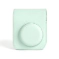thumbnail image 1 of For Instax Mini 12 Camera Case Travelling Bag PU Leather Soft Shoulder Bag,mintgreen, 1 of 18