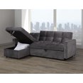 thumbnail image 2 of Mayole Sectional Sofa Bed, Grey, 2 of 6