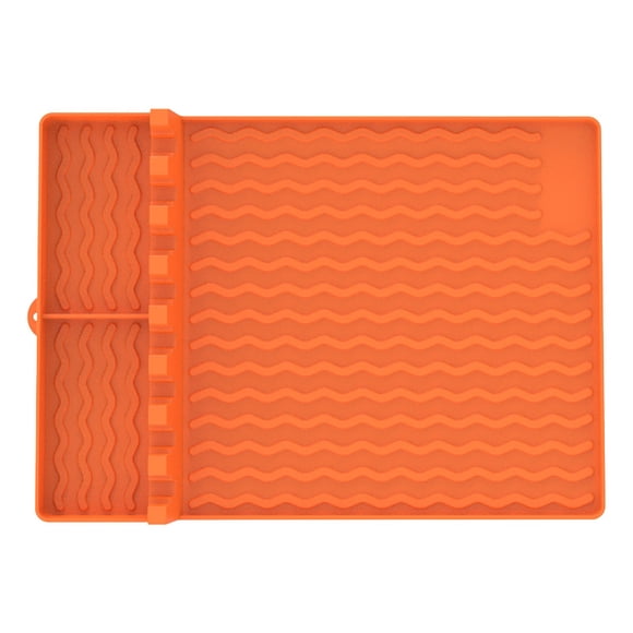 Classic Kitchen Accessories, Oven Silicone Side Rack Baking Tray Silicone Oven Tool Mat Silicone Dust Cleaning Mat BBQ Protective Mat For