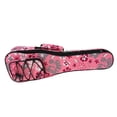 thumbnail image 1 of Tachiuwa Soft Ukulele Storage Case Holder Backpack Big Storage for Ukulele - 21inch Pink, 1 of 9