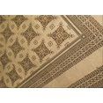 thumbnail image 1 of Ahgly Tapis Rectangulaire Lavable en Machine Intérieur Transitionnel Brun Selle, 5 Pieds x 8 Pieds, 1 of 7