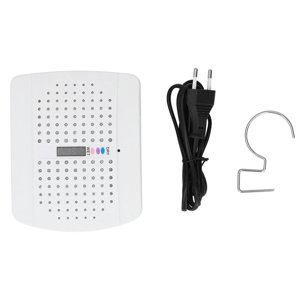 Mini Déshumidificateur, 25W 50 Degrees Celsius Température de chauffage Déshumidificateur électrique Réutilisable pour la salle de bain de chambre placard Rv pour garage armoire Accueil Sous-sol Cuisine