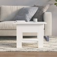 thumbnail image 2 of vidaXL Coffee Table High Gloss White 55x55x42 cm Engineered Wood, 2 of 4