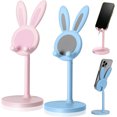 thumbnail image 1 of Sentmoon Phone Accessories Cute Rabbit Mobile Phone Stand Angle Height Adjustable Desk Phone Stand Kawaii Phone Stand Desk Accessories Cell Phone Accessories Deals of the Day Clearance Prime, 1 of 6