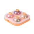 thumbnail image 2 of Ice Ball Maker Mold Round Sphere Ice Cube Tray Silicone Bottom With Lid Easy Fill And Release Large Round Ice Cube Mold For Cocktails Whiskey Ice Ball Mold 2.56 Inch 4 Ice Balls, 2 of 9