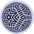 thumbnail image 1 of Ahgly Company Tapis d'Intérieur Lavable en Machine Carré Transitionnel Bleu Céleste, 3 Pieds Carré, 1 of 7