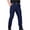Navy, variant on Lovzfmll Men's Work Pants, Quick-Dry Outdoor Trousers with Elastic Waist & Multi-Pockets, Waterproof Hiking Pants, Mountain Climbing Utility Relaxed Fit