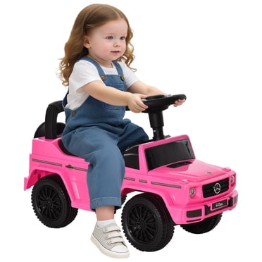 Aosom Compatible Baby Toddler Push Handle Sliding Car Foot to Floor Slider
