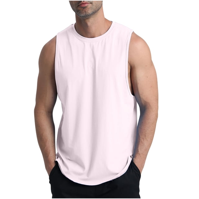 Timegard Haut d'Entraînement pour Femmes Col Rond Couleur Unie Sans Manches Tee-Shirt Basique Respirant