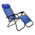 thumbnail image 3 of Elevon Adjustable Outdoor Zero Gravity Deck Recliner Lounge Chair, Blue, 2, 3 of 6