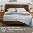 thumbnail image 3 of Bare Home Pillowcase Set - Envelope Closure - Premium 1800 Collection - Double Brushed - Ultra Soft - Standard Size, Cloud Gray, 2 Count, 3 of 6