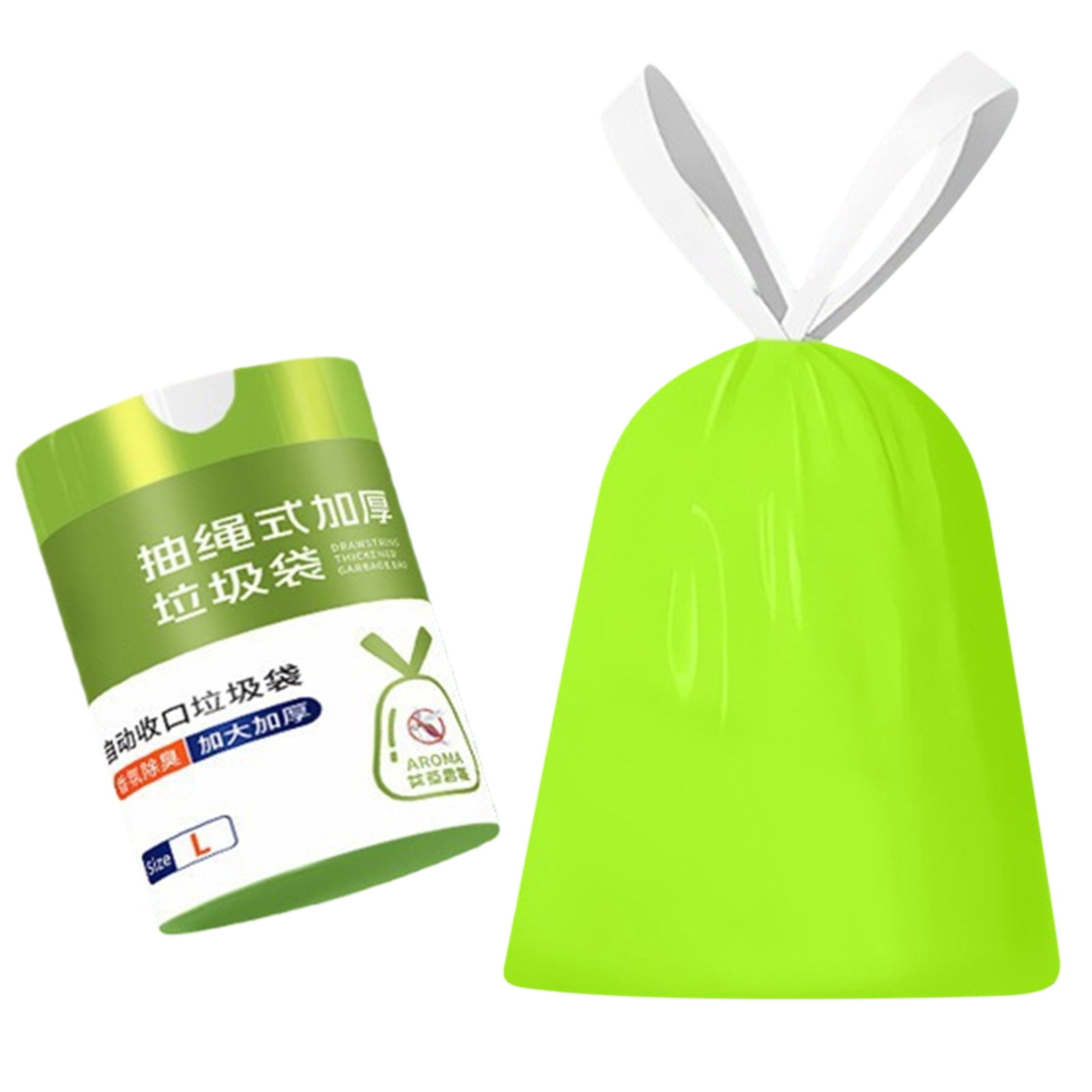 Ngxiha Small Trash Bags 4 Gallon 100 Count Unscented Garbage Bags Leak Proof Can Liners for Bathroom Bedroom Dorm Waste Bag for Small Trash Cans