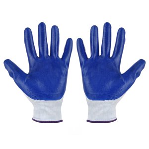 1-pair Gants de travail nitrile Gants pour jardinage Gants en polyuréthane à usages multiples Respirant
