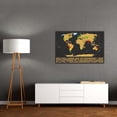 thumbnail image 4 of Dvkptbk World Map Poster Scratch Map Poster Travel Scratchable Map Scratchers Home Decor, 4 of 9
