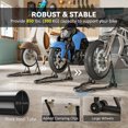 thumbnail image 4 of HOMCOM Ensemble de Béquille pour Moto, Béquille de Levage de Paddock pour Roues avant et Arrière de 850 Lb, 4 of 10