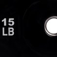 thumbnail image 2 of PRISP Olympic Bumper Weight Plate - Rubber Plate for 2 Inch Olympic Barbell with Steel Insert; Pairs, Sets and Single Plates Available, 2 of 9