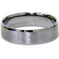 thumbnail image 1 of Mens Black Gold Brushed Wedding Band, 1 of 1