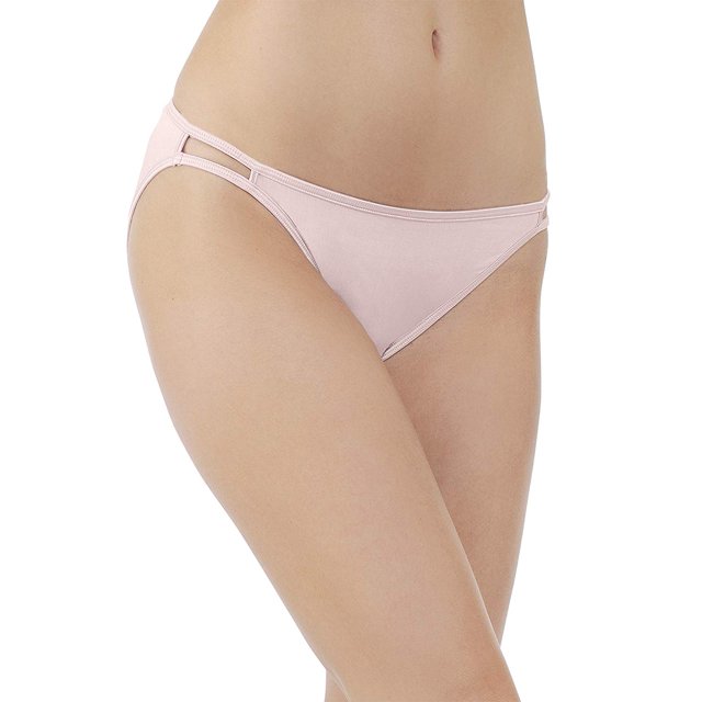 Vanity Fair Culotte String Bikini Brillance Corporelle Illumination pour Femmes, 5, NH Quartz