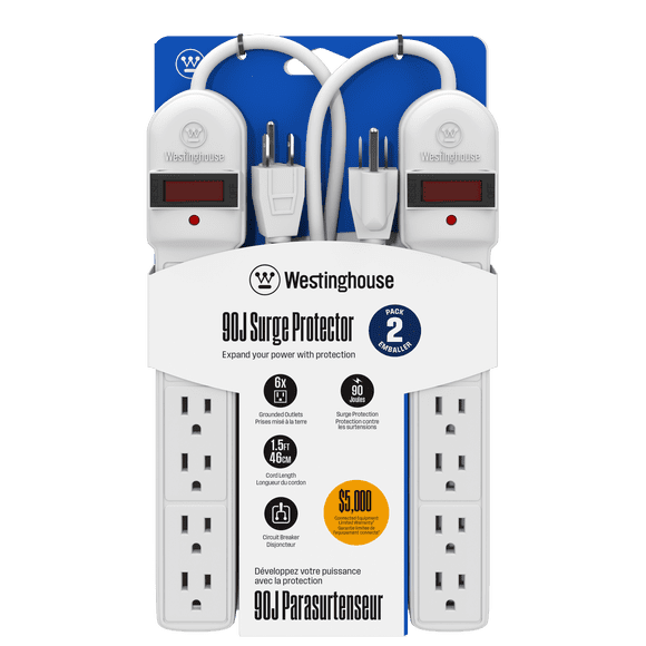 Westinghouse 6-Outlet 90J Surge Protector
