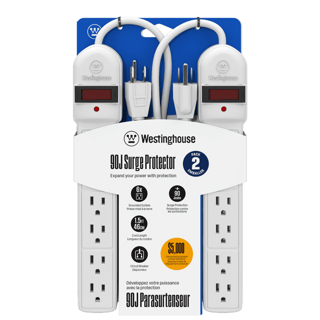 Westinghouse 6-Outlet 90J Surge Protector